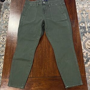 GAP Olive Denim Leggings